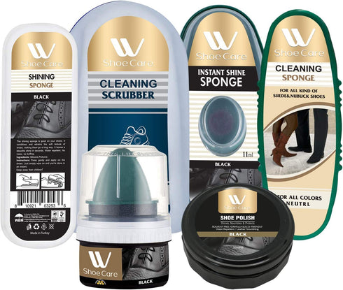 Shoe Shine Kit, Pack of 6 | WBM SHOE CARE